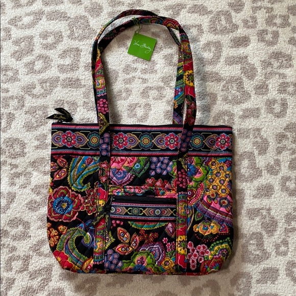 vera bradley villager tote bag